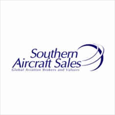 Logo for an aircraft sales company