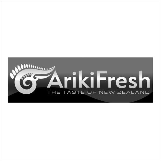 Ariki Fresh food maori art logo