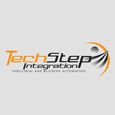 Creative IT and Technology Logo Design Concept- Tech Step Integration