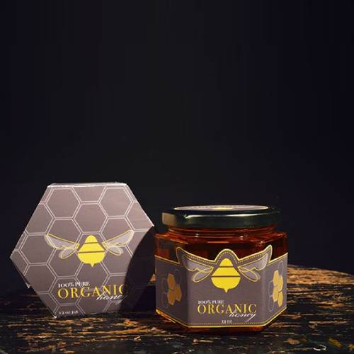 creative honey jar label design inspiration 