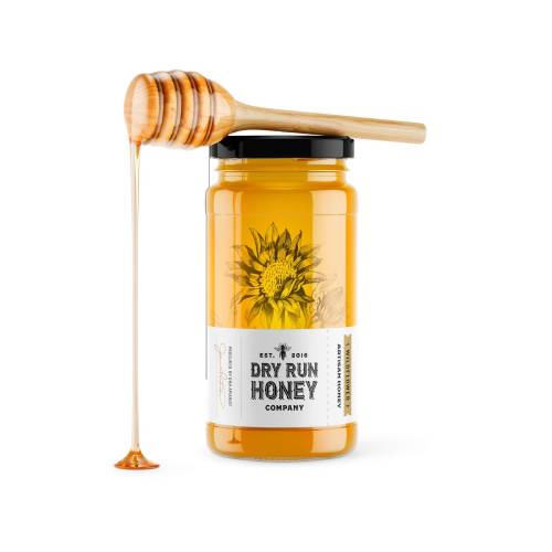 creative honey label design 