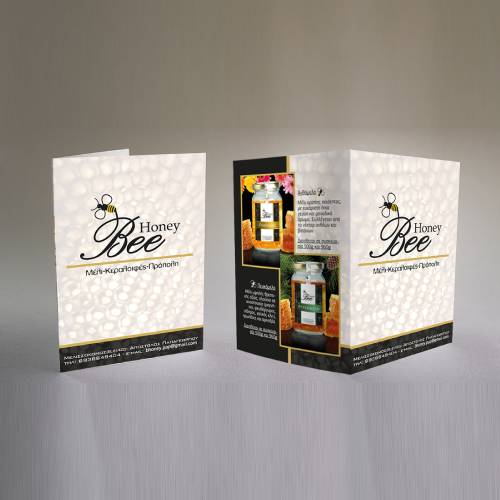 honey company brochure design 