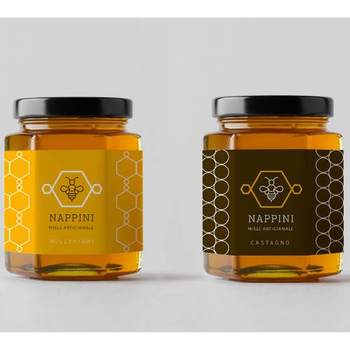 honey jar label design ideas 