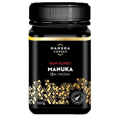 manuka honey jar label design 