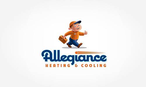 water heater repair mascot design 