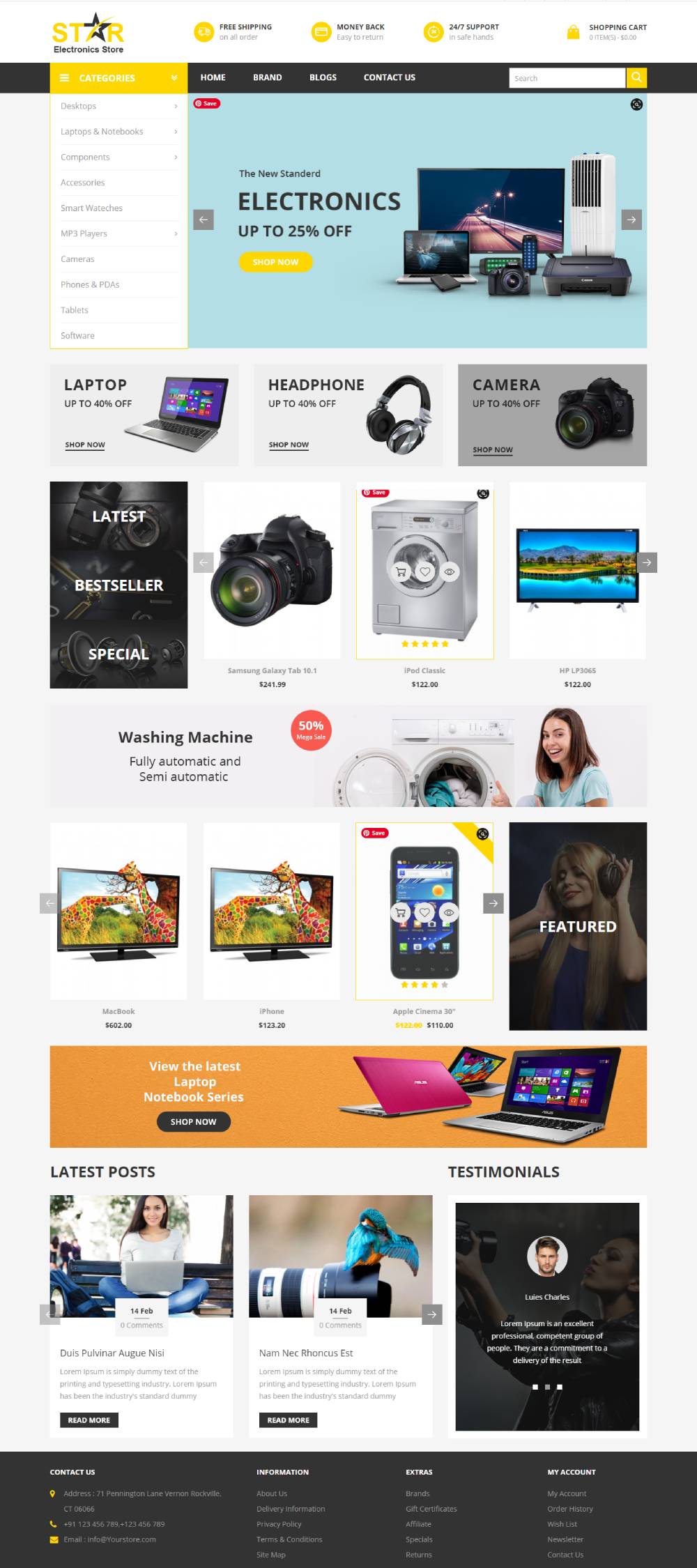 amazing ecommerce website design