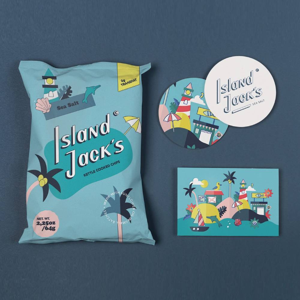 creative snacks packaging design 