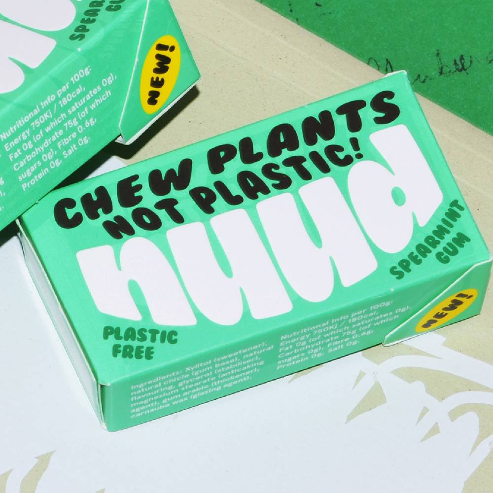 gum box packaging design