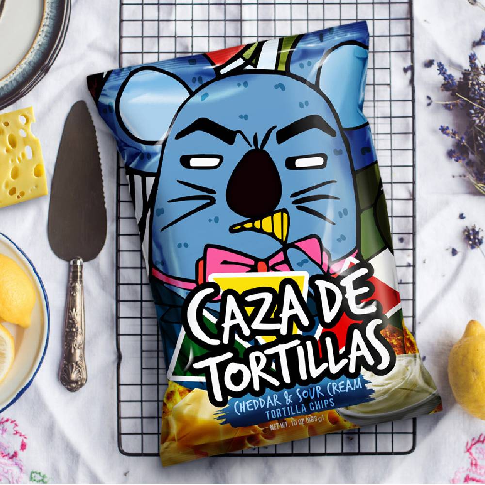 snacks pouch packaging design