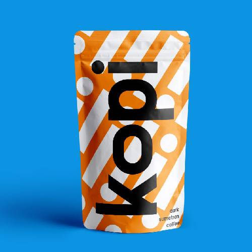 contemporary coffee packaging design