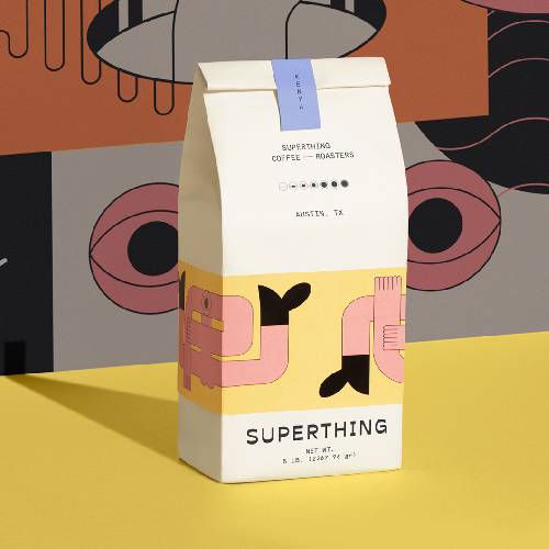 contemporary coffee packaging design