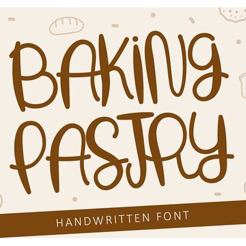 bakery logo font 