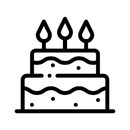 cake icon design 