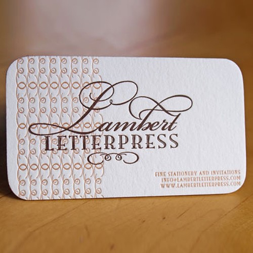 luxury business card design