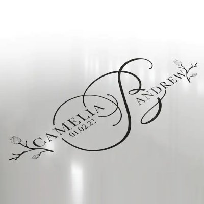 creative wedding logo design