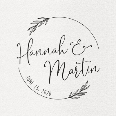 creative wedding logo design