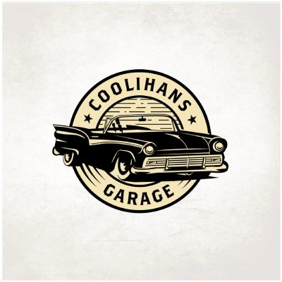 vintage automobile logo 