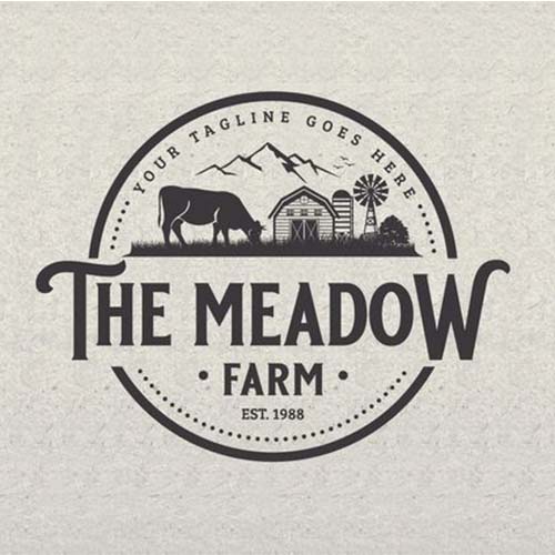 Free Farm Logo Design: Download Ready Made PNG, SVG Files